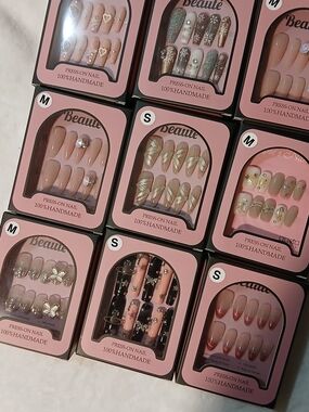 Handmade Nail Sets THICK ACRYLIC Press On 💥MADE BY ME💥